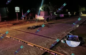 Ejecutan a sujeto y lesionan a menor tras ataque armado en San Quintín