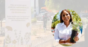 Claudia Agatón pone en marcha el primer Jardín Aromático Mediterráneo de Ensenada