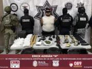 Detienen a «El Pepón» con armas, equipo táctico y drogas en Ensenada
