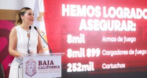 Retiran más de 8 mil armas de las calles de Baja California