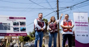 Supervisa Agatón rehabilitación de la avenida Riveroll como parte del Plan Estratégico de Bacheo