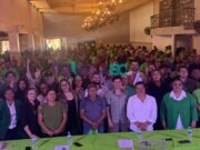 Toman protesta al nuevo comité municipal del Partido Verde en San Quintín