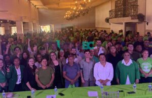 Toman protesta al nuevo comité municipal del Partido Verde en San Quintín