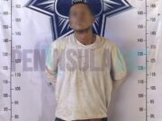 Detienen a sujeto tras quebrar ventana e ingresar a domicilio en San Quintín