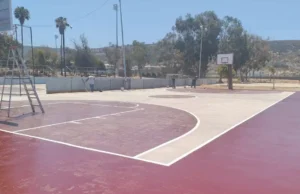 Impulsa Claudia Agatón mejoramiento de espacios deportivos para Ensenada