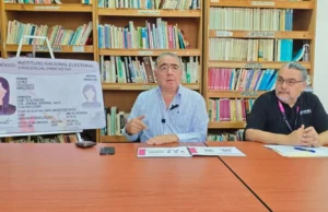 Retener la credencial de elector es un delito federal, alerta el INE en San Quintín