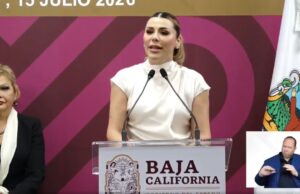 Acusa Marina del Pilar al ex gobernador Jaime Bonilla de montaje con audios filtrados