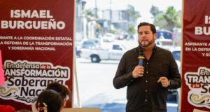 Desde Playas de Rosarito Ismael Burgueño llama a defender la soberanía nacional