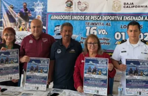 Anuncian la XVI edición del torneo familiar de pesca deportiva en Ensenada