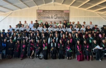 Celebran la graduación de 115 nuevos técnicos del CBTA 307 en Camalú