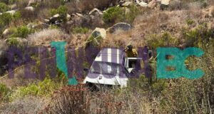 Muere conductor tras sufrir una volcadura en inmediaciones de San Vicente