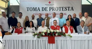 Toman protesta al nuevo Consejo Directivo de la Cruz Roja en Ensenada
