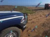 Localizan cuerpo en vehículo cerca de la playa del ejido Díaz Ordaz