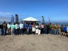 Retiran cerca de 300 kilos de basura en jornada previa al torneo de pesca San Quintín 2026