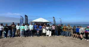 Retiran cerca de 300 kilos de basura en jornada previa al torneo de pesca San Quintín 2026