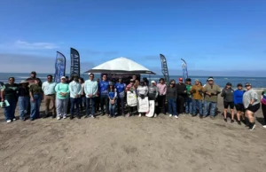 Retiran cerca de 300 kilos de basura en jornada previa al torneo de pesca San Quintín 2026