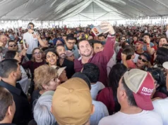 Encabeza Ismael Burgueño Asamblea masiva en defensa de la Transformación y la soberanía en Tijuana