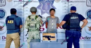 Detienen a motociclista armado cerca de basurero en San Quintín