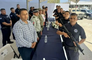 Entregan armamento para Policías Municipales de San Quintín