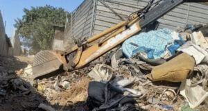 Retiran más de 30 toneladas de basura en callejón de servicio de Las Lomitas en Ensenada