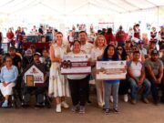 Facilita Marina del Pilar electrificación, apoyos y más oportunidades para familias de San Quintín