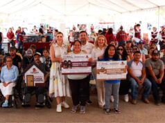 Facilita Marina del Pilar electrificación, apoyos y más oportunidades para familias de San Quintín