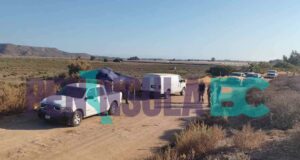 Localizan restos óseos en barril cubierto de cemento en inmediaciones de San Quintín