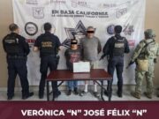 Detienen a pareja con un arma de fuego en Maneadero