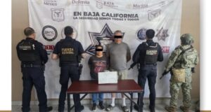 Detienen a pareja con un arma de fuego en Maneadero