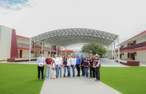 Amplían espacios educativos con nueva secundaria en Rincones de Puebla en Mexicali