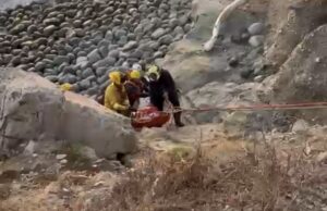 Rescatan a hombre con discapacidad auditiva en la zona costera de El Sauzal
