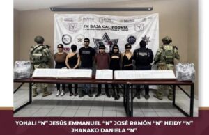 Detienen a seis sospechosos armados tras persecución en Maneadero