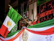 Encabeza Claudia Agatón Grito de Independencia ante 8 mil ensenadenses