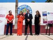 Celebra Claudia Agatón participación comunitaria en la rehabilitación del Parque Mundo Infantil