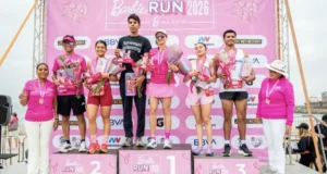 Celebran carrera «Barbie Run 2026» en el bulevar Costero de Ensenada