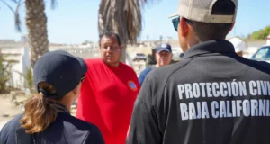 Inspeccionan Isla de Cedros ante pronóstico de lluvias por el huracán Polo