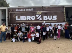 Retoman agenda del librobús para las escuelas de San Quintín
