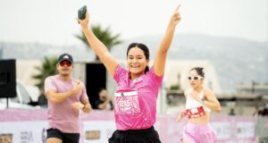 Invita Claudia Agatón a participar en la Ruta Rosa 3K en Ensenada