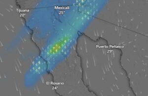 Pronostican lluvias fuertes para Ensenada y San Quintín