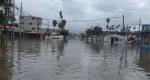 Registran lluvias de hasta 91 milímetros por tormenta Rachel en Ensenada