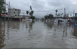 Registran lluvias de hasta 91 milímetros por tormenta Rachel en Ensenada