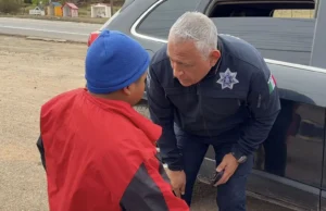 Localizan con vida a menor de 10 años reportado como desaparecido tras las lluvias en Ensenada