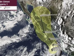 Impactaría el huracán Simón al sur de San Quintín el próximo fin de semana
