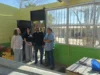 Secretaria de Educación recorre escuelas tras impacto de Rachel en San Quintín