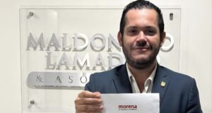 Confirma Fernando Maldonado su registro en Morena por la coordinación de San Quintín
