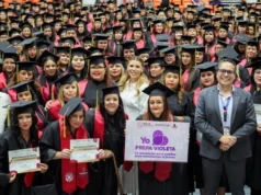Concluyen estudios de preparatoria en la octava generación de beneficiarias de la Tarjeta Violeta