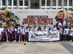 Niños representan a BC en Encuentro Nacional de Juegos Tradicionales en Chiapas