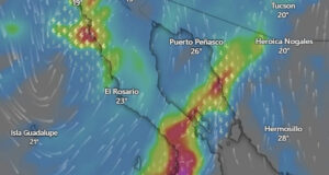 Pronostica Protección Civil lluvias intensas, vientos fuertes y descenso de temperaturas en BC