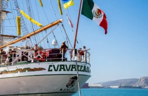 Invita Claudia Agatón a visitar el Buque Escuela Cuauhtémoc