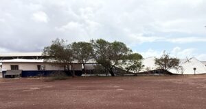 Destruye tormenta Rachel aulas del CETMAR 42 en San Quintín